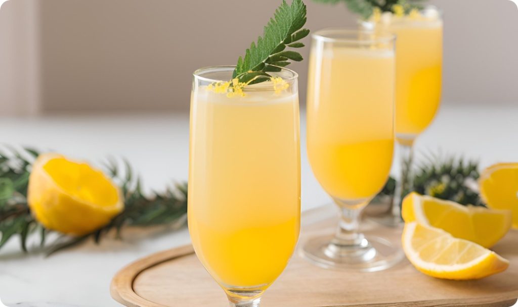 make Mimosa drink